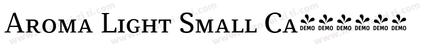 Aroma Light Small Ca字体转换